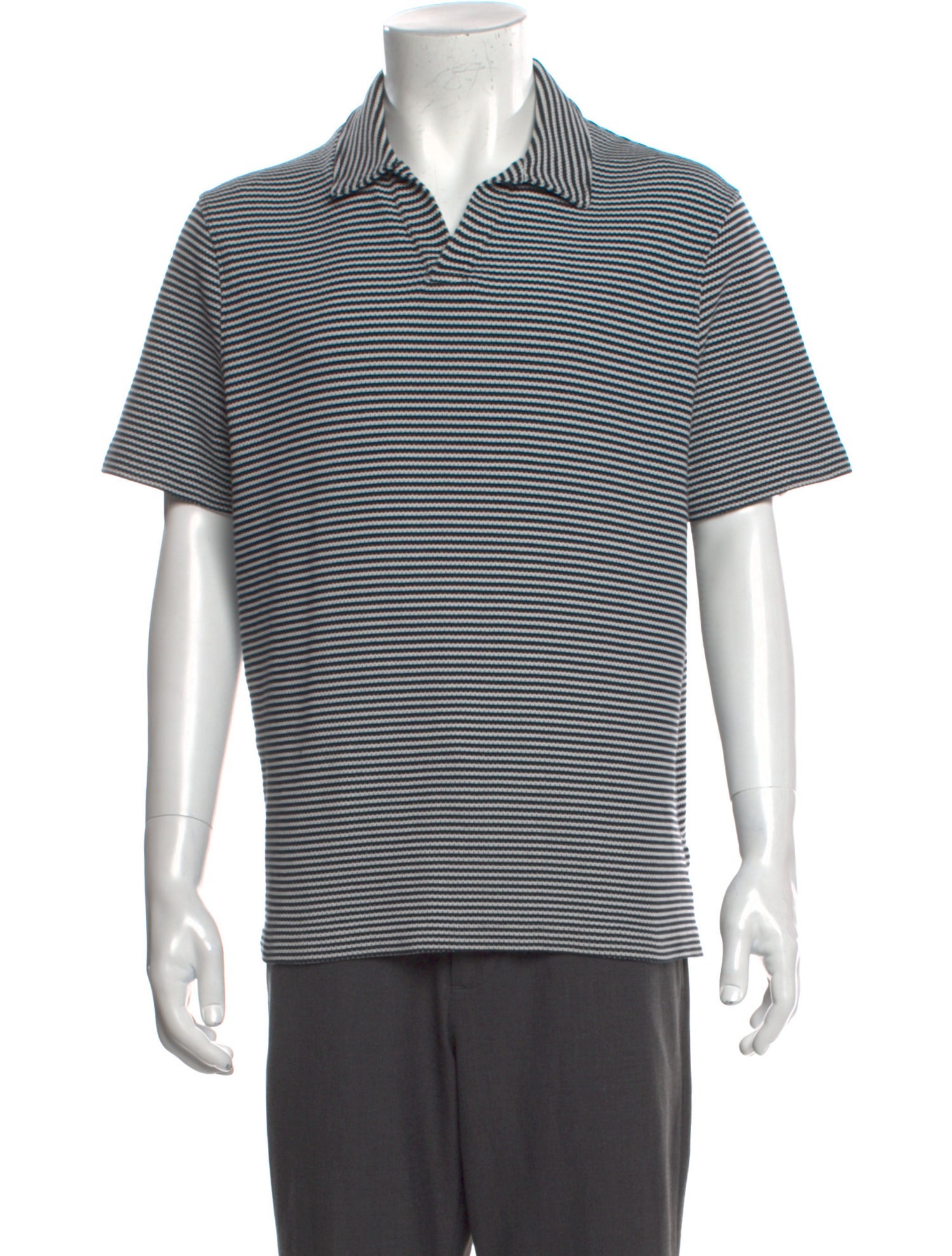 Mr P. Striped Short Sleeve Shirt