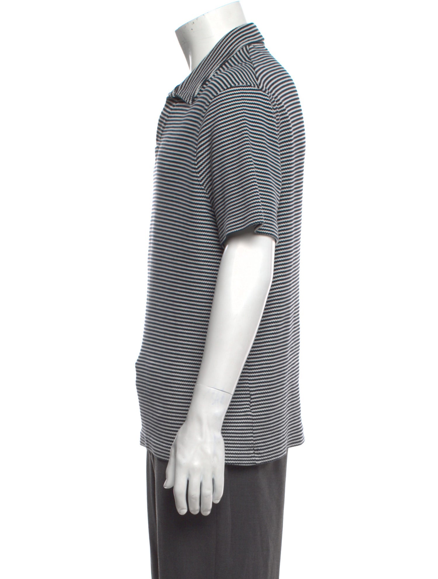 Mr P. Striped Short Sleeve Shirt