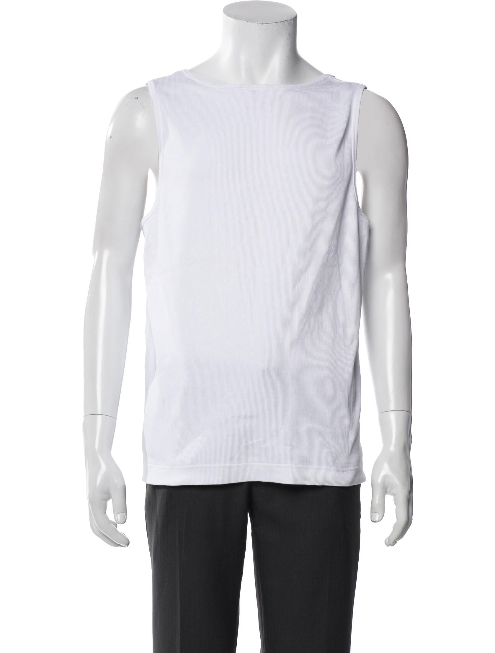 Mr P. Scoop Neck Sleeveless T-Shirt