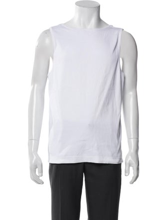 Mr P. Scoop Neck Sleeveless T-Shirt