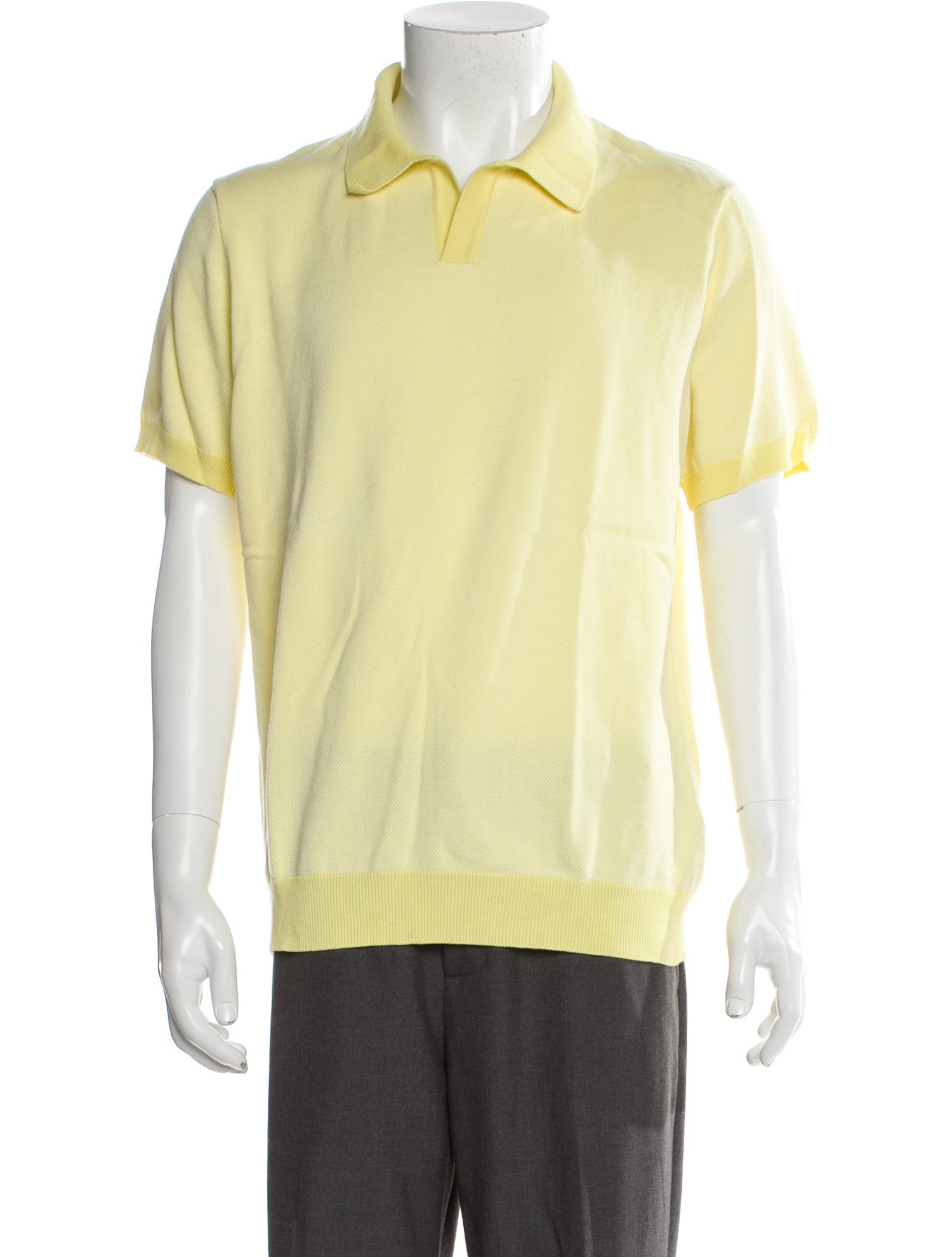 Mr P. Collar Short Sleeve Polo Shirt