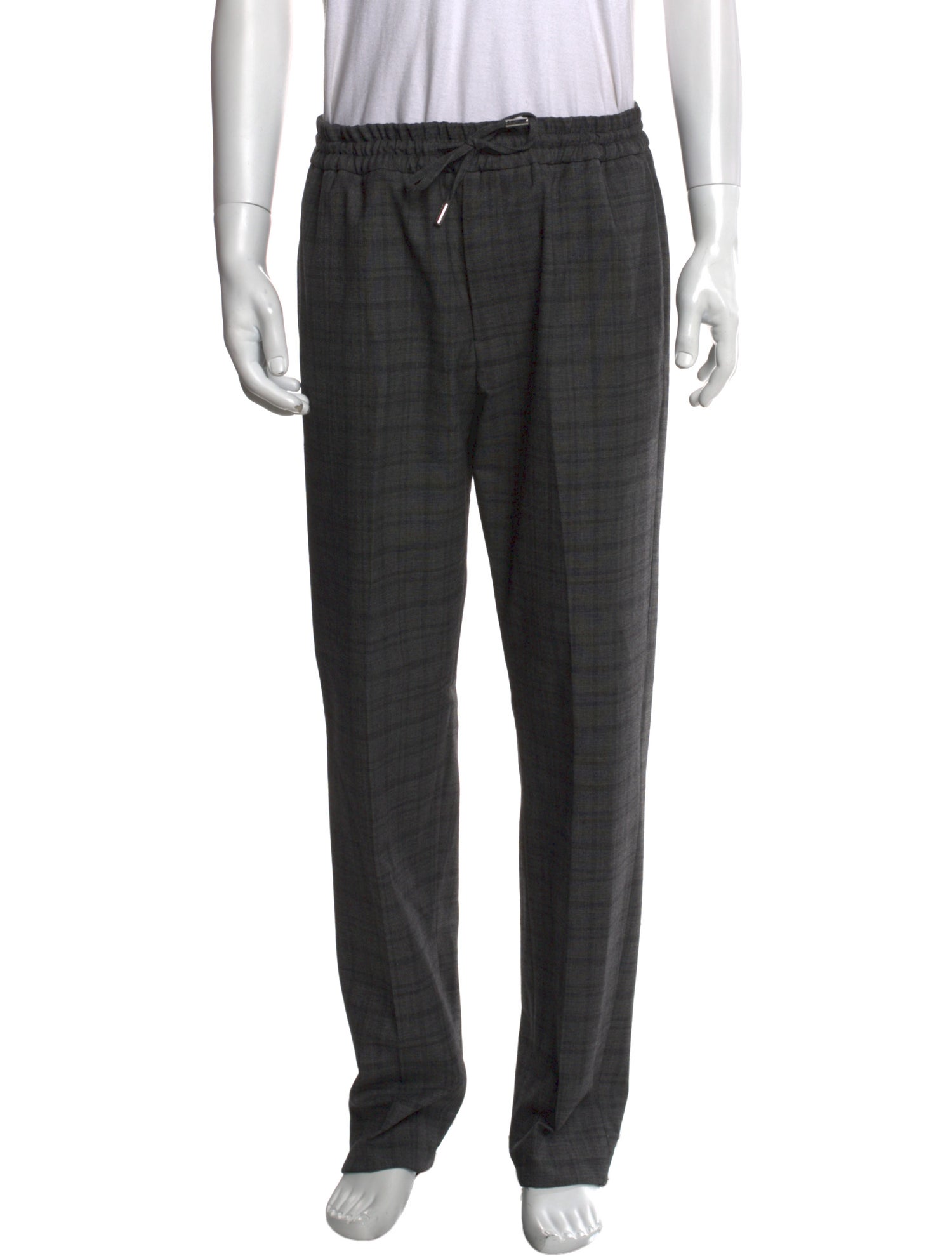 Mr P. Plaid Print Pants