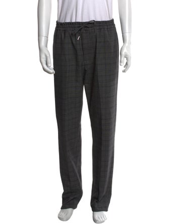 Mr P. Plaid Print Pants