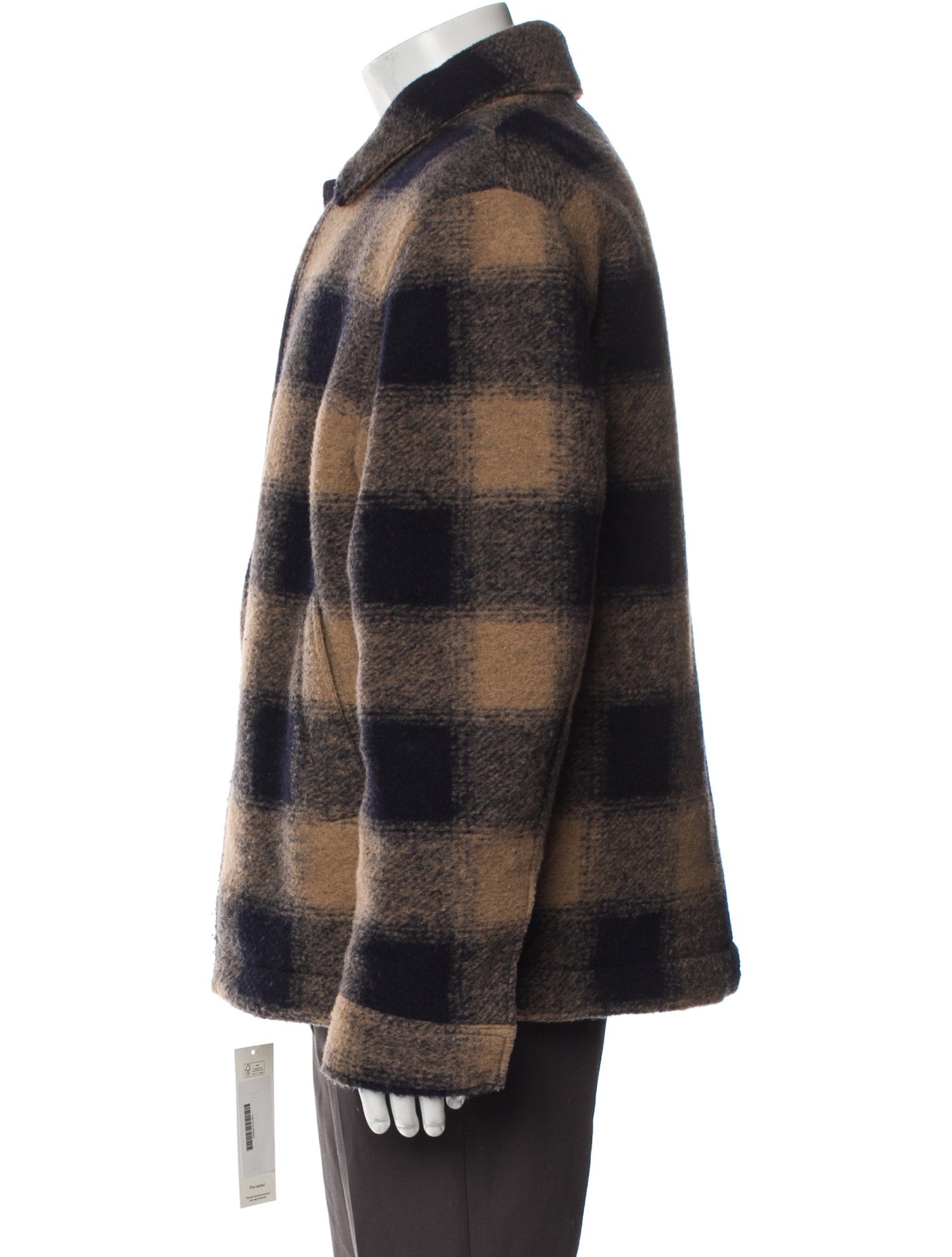 Mr P. Plaid Print Jacket