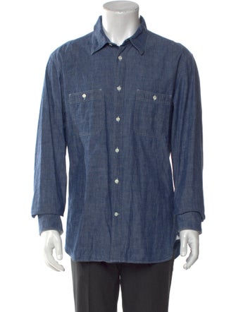 Mr P. Long Sleeve Denim Shirt