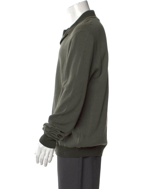 Mr P. Colorblock Pattern Collar Polo Shirt