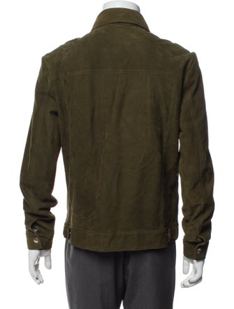 Mr P. Suede Trucker Jacket