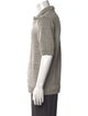 Mr P. Mock Neck Short Sleeve Polo Sweater