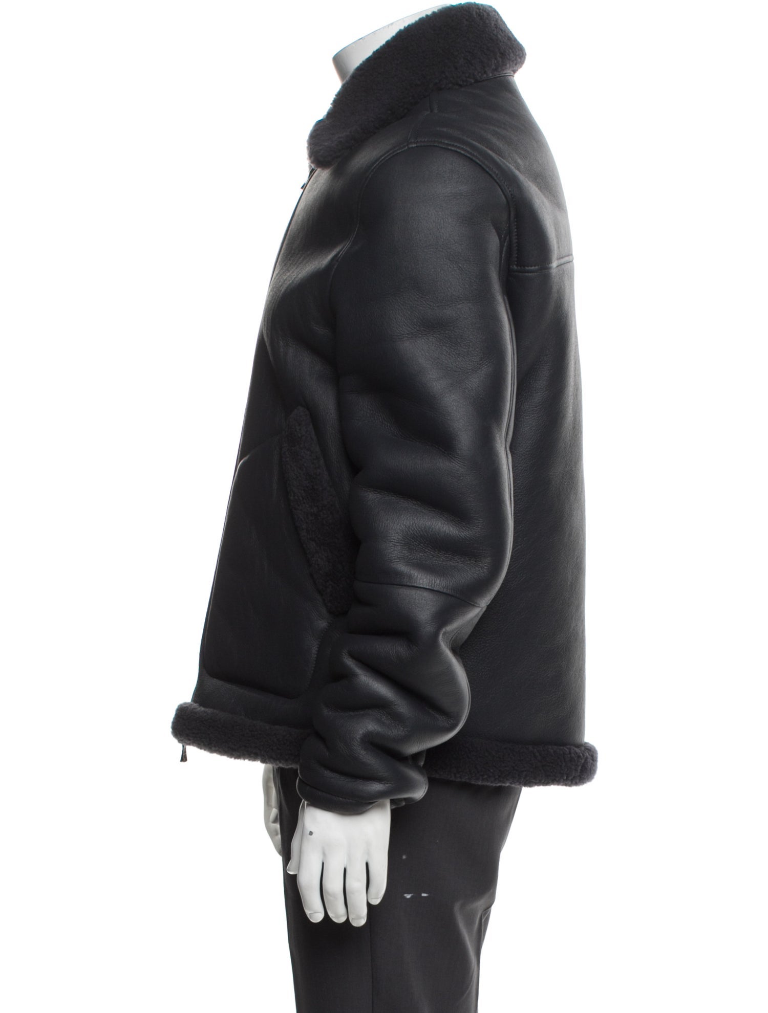 Mr P. Shearling Moto Jacket