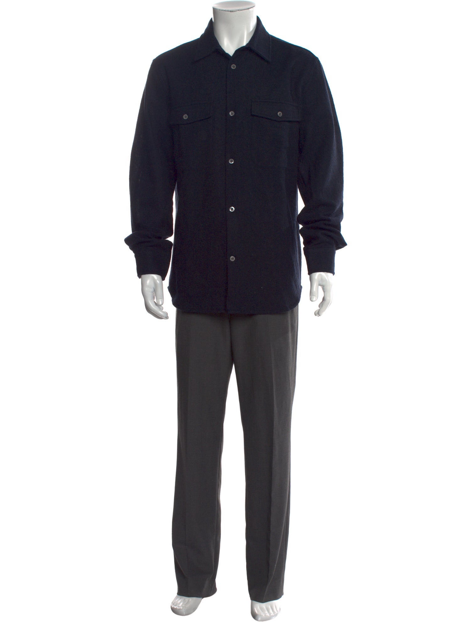 Mr P. Wool Long Sleeve Shirt