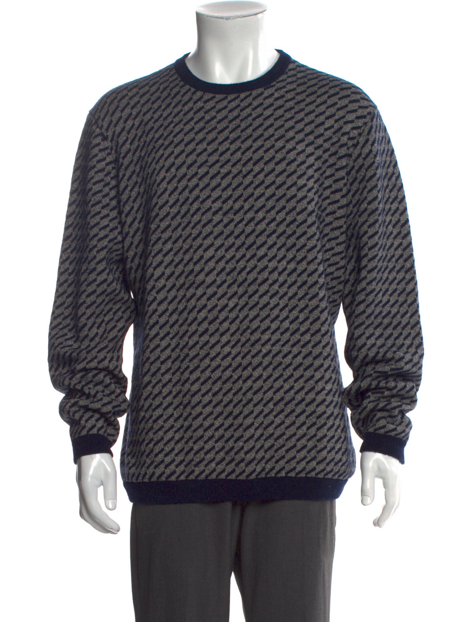 Mr P. Printed Crew Neck Pullover