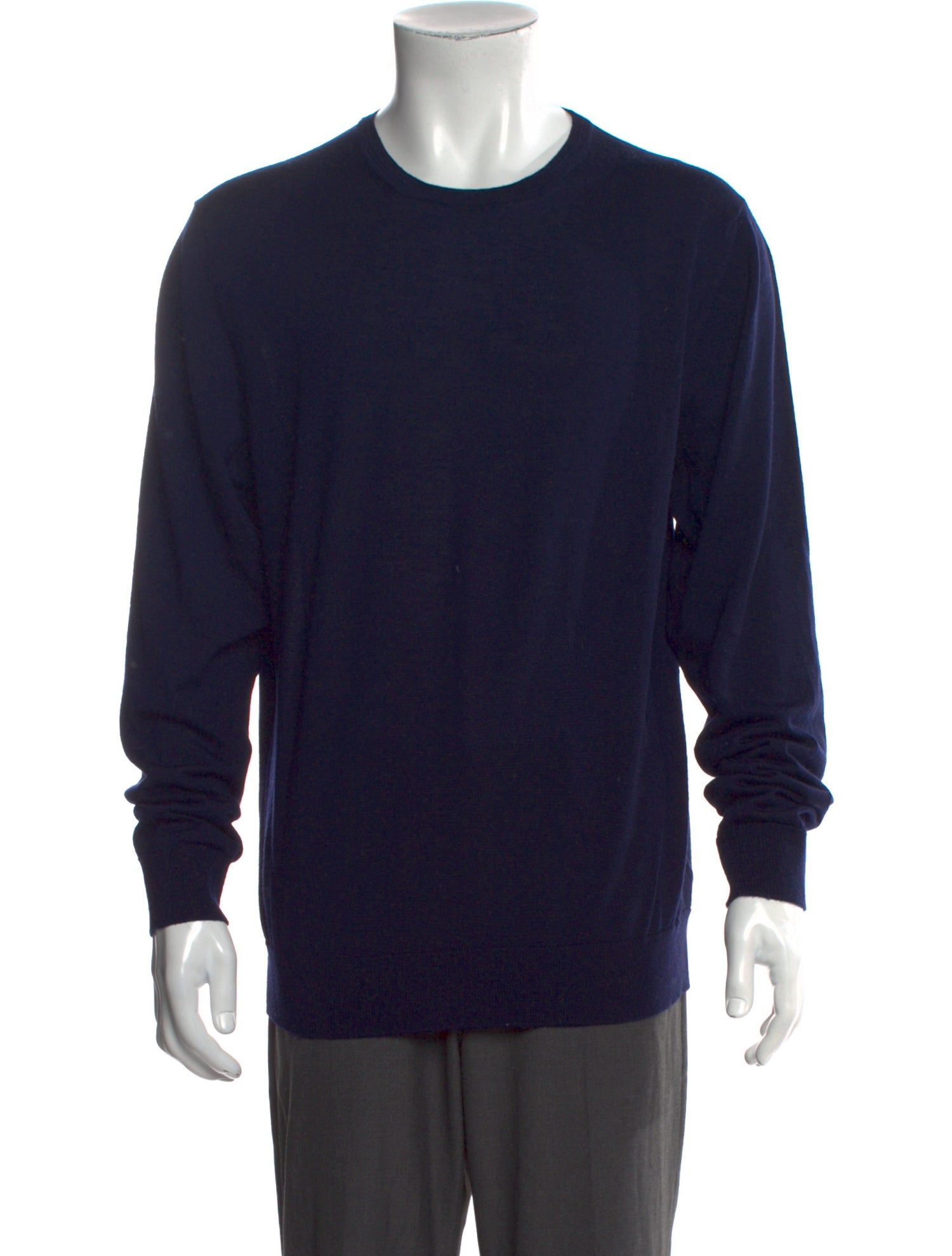 Mr P. Merino Wool Crew Neck Pullover