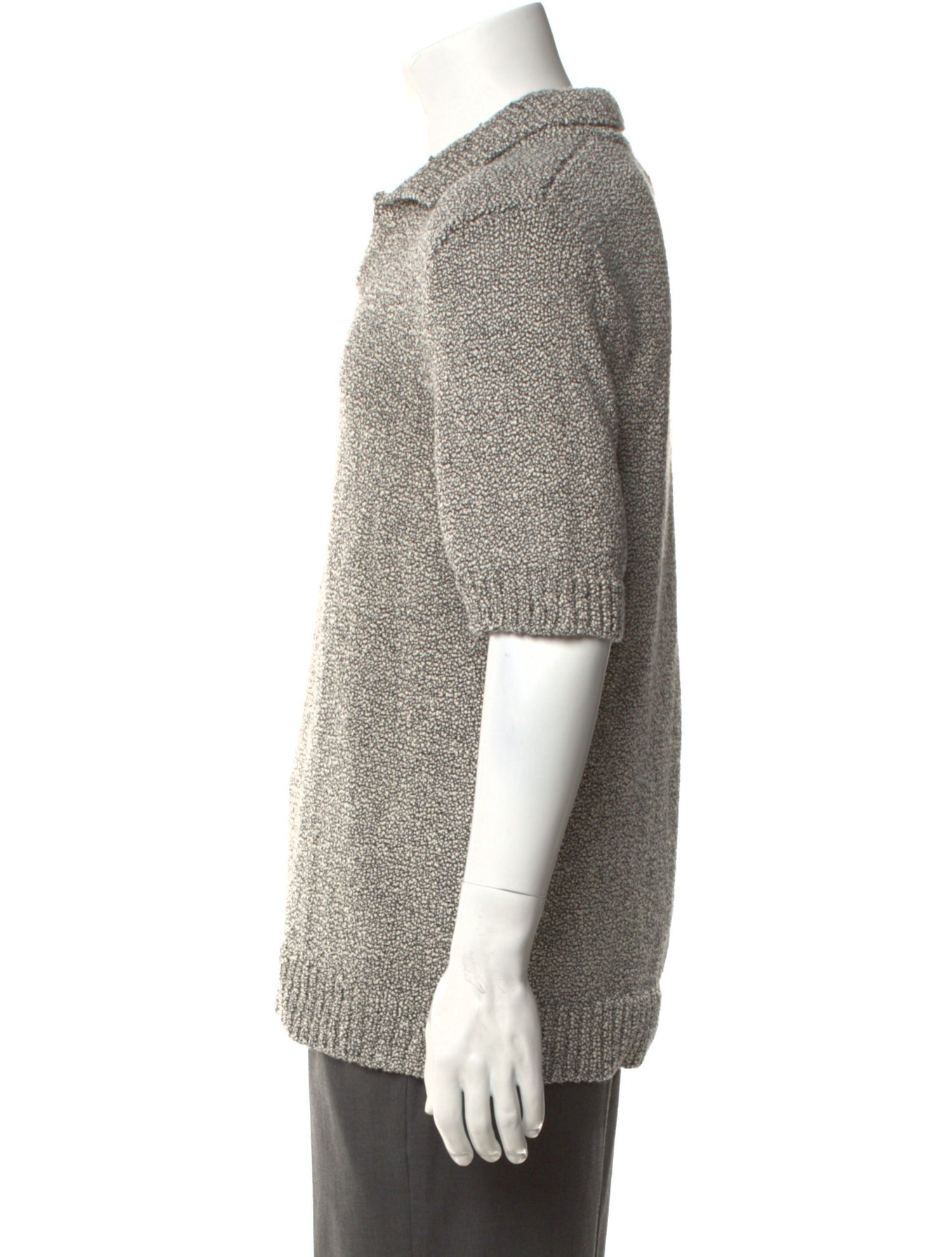 Mr P. V-Neck Short Sleeve Polo Shirt w/ Tags