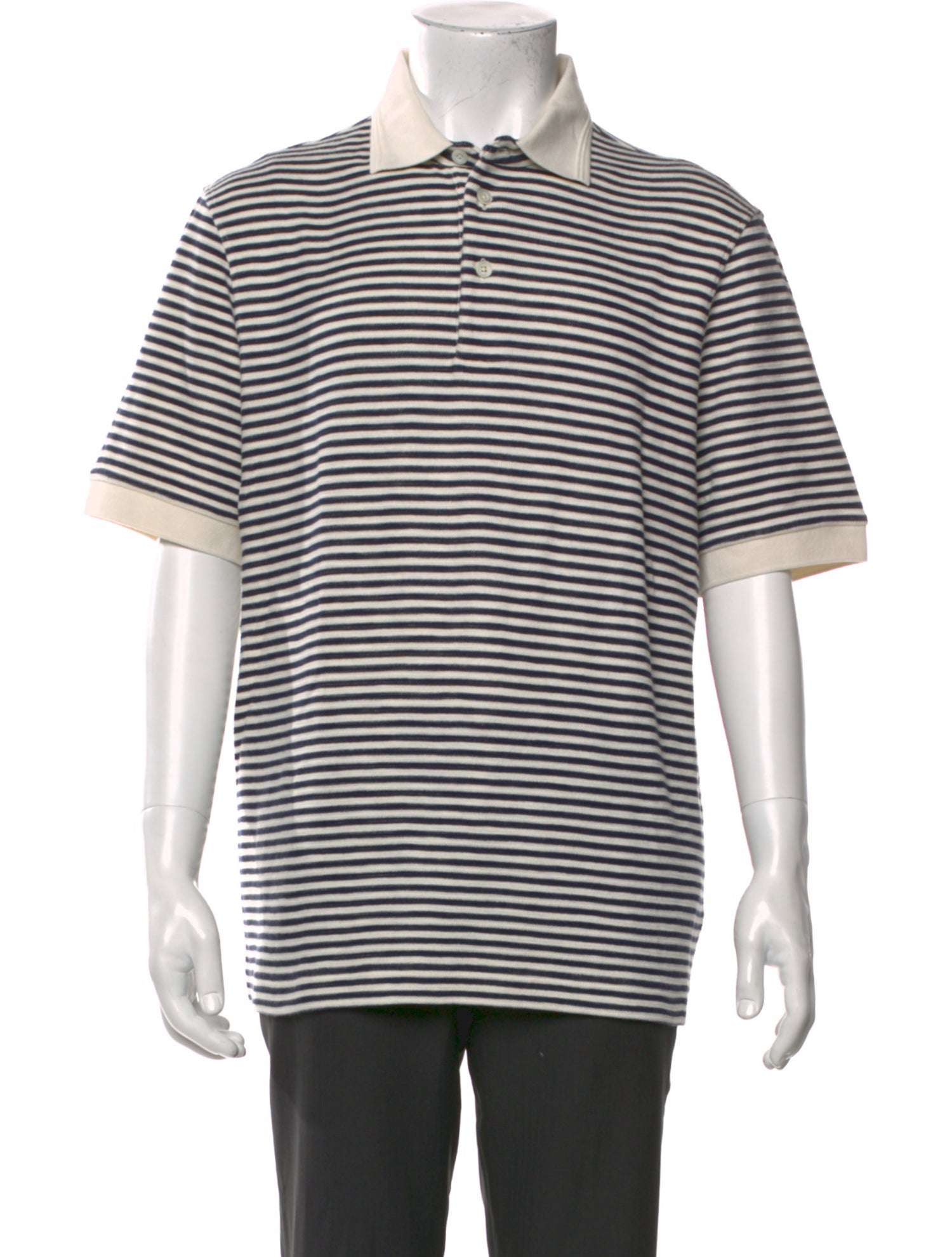 Mr P. Striped Short Sleeve Shirt