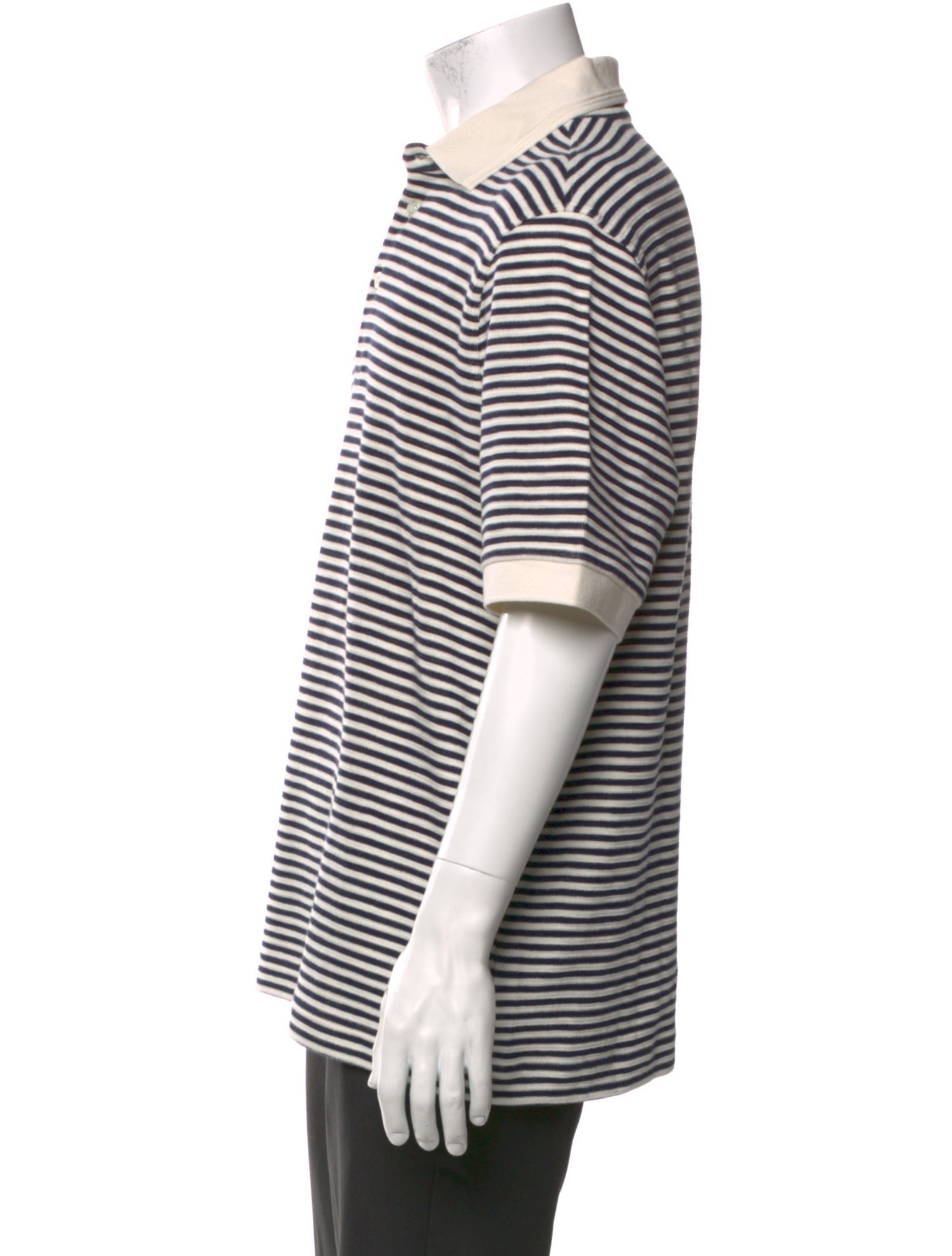 Mr P. Striped Short Sleeve Shirt