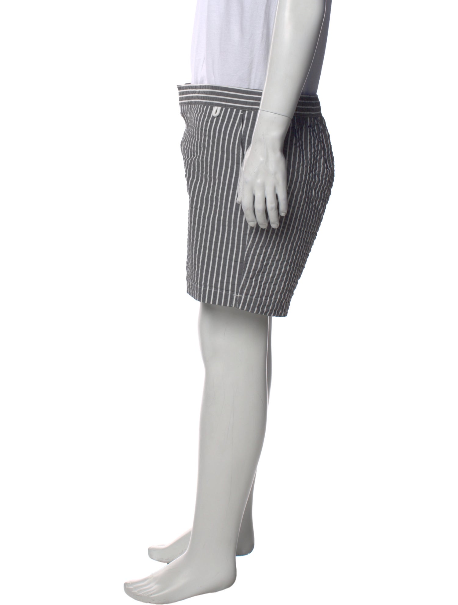 Mr P. Striped Jogger Shorts