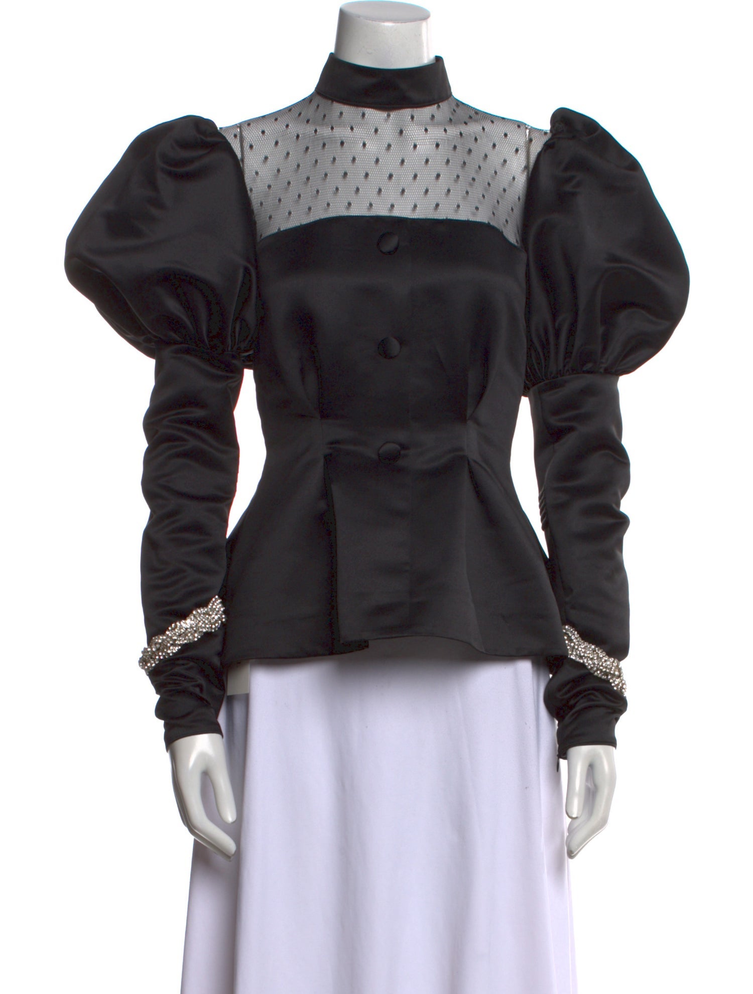 Marianna Senchina Mock Neck Long Sleeve Sweatshirt