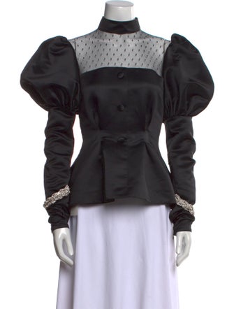 Marianna Senchina Mock Neck Long Sleeve Sweatshirt