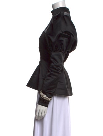 Marianna Senchina Mock Neck Long Sleeve Sweatshirt