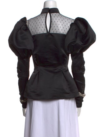 Marianna Senchina Mock Neck Long Sleeve Sweatshirt