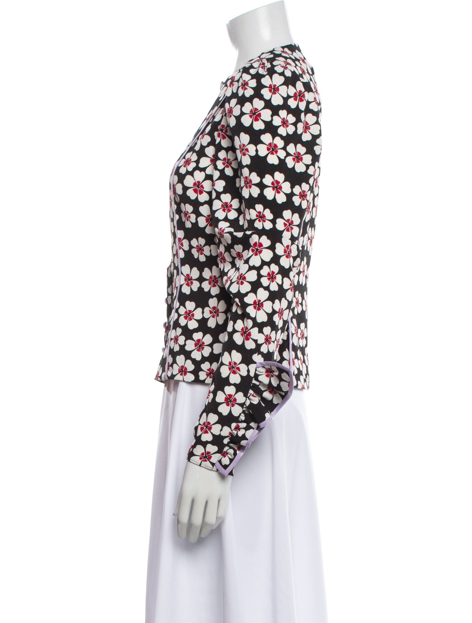 Marianna Senchina Floral Print Evening Jacket
