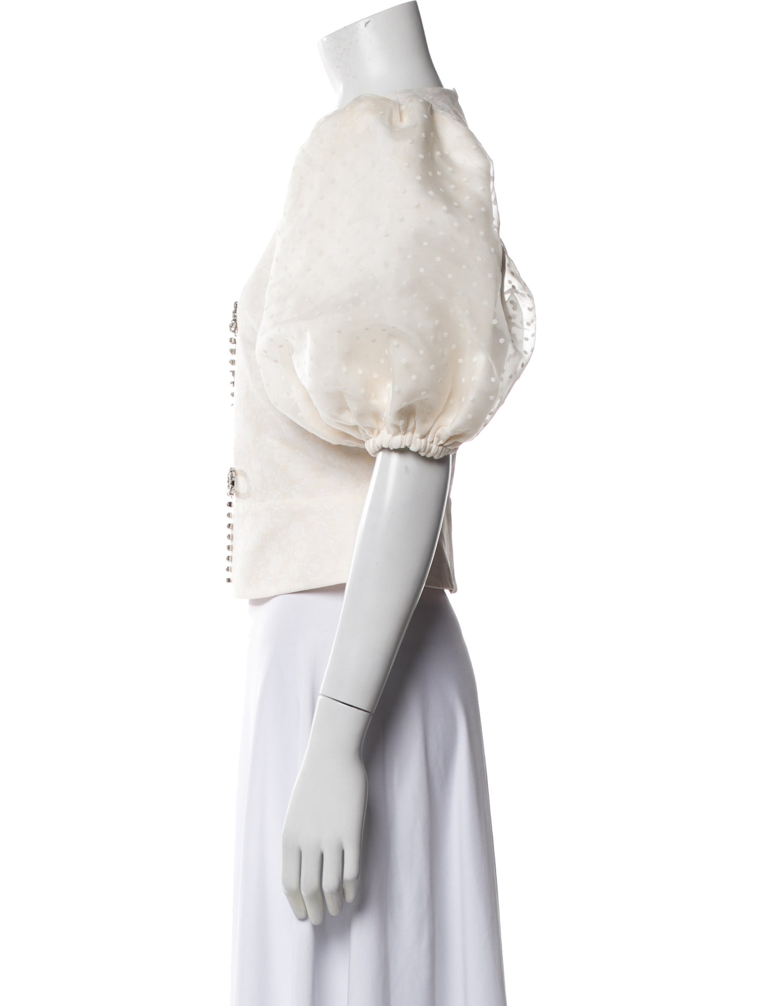 Marianna Senchina Printed Crew Neck Top