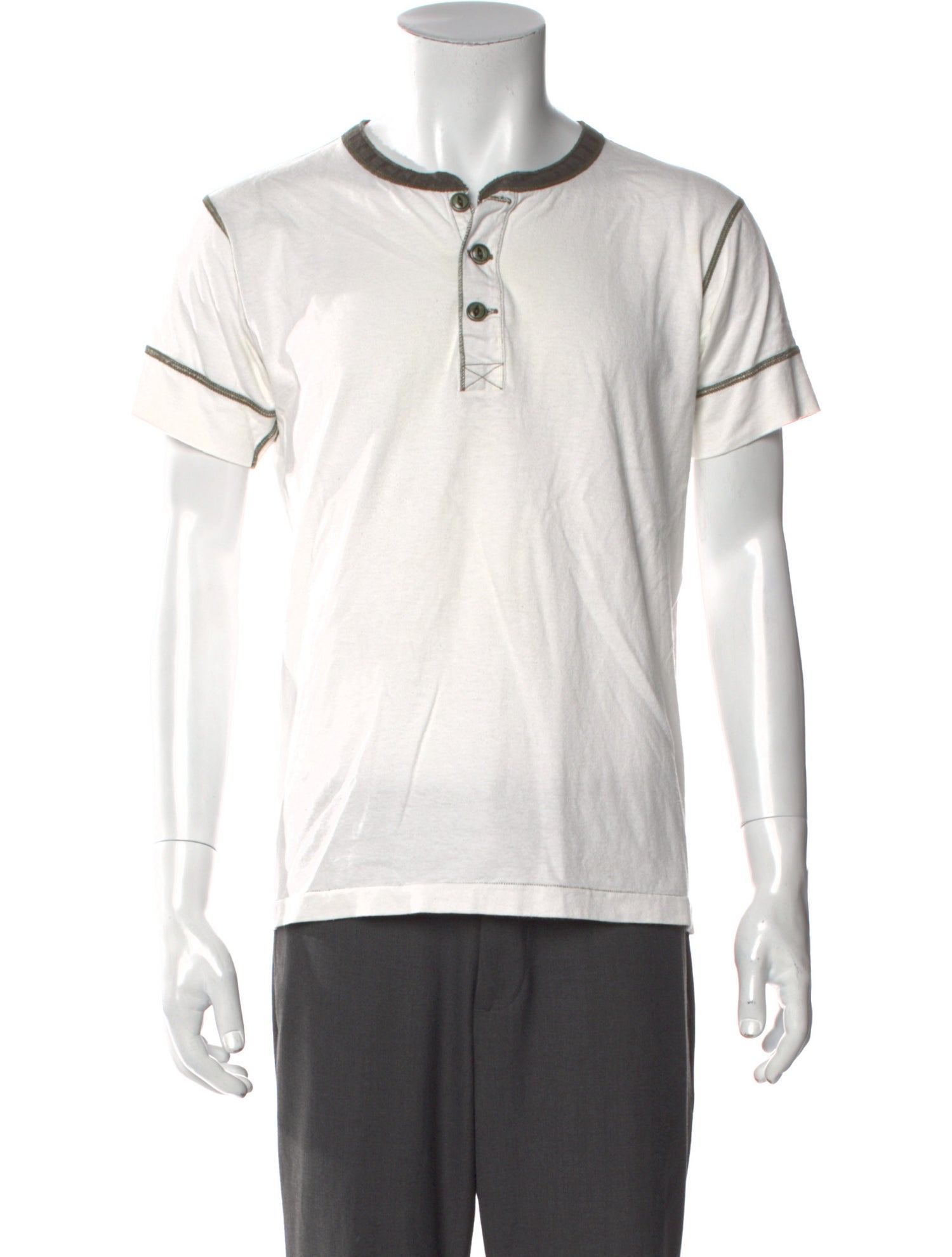 Mister Freedom Graphic Print Crew Neck Polo Shirt