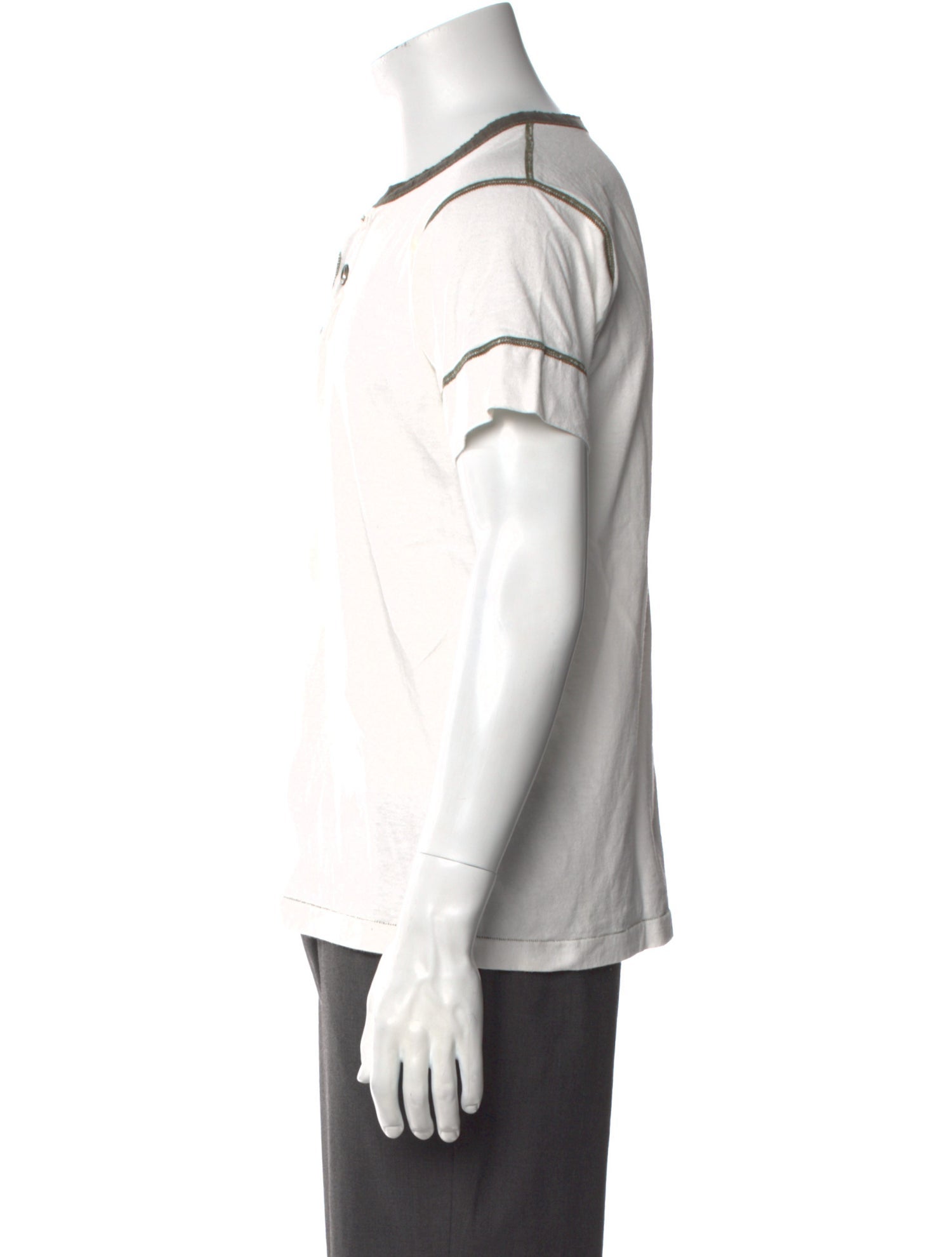 Mister Freedom Graphic Print Crew Neck Polo Shirt