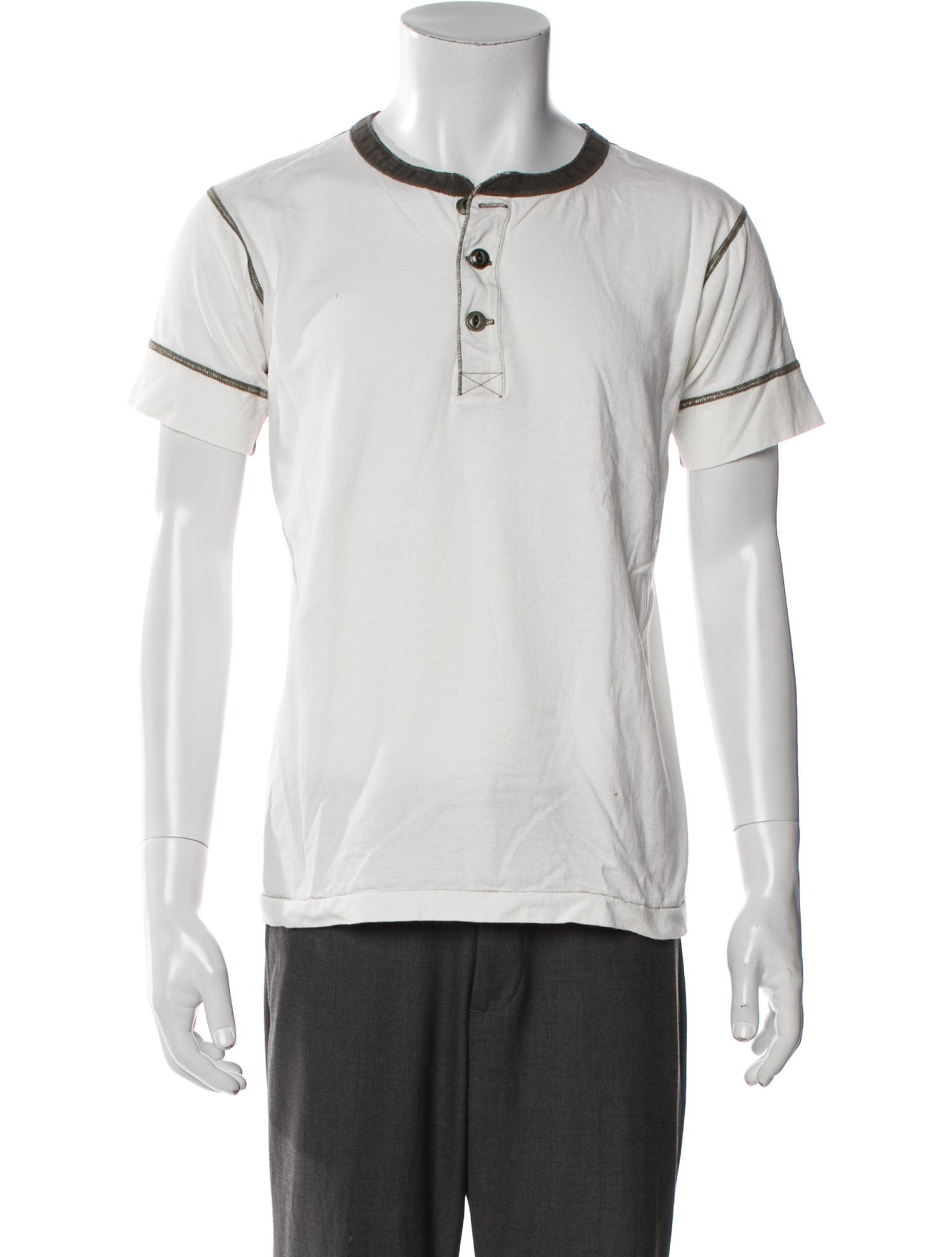 Mister Freedom Striped Crew Neck T-Shirt