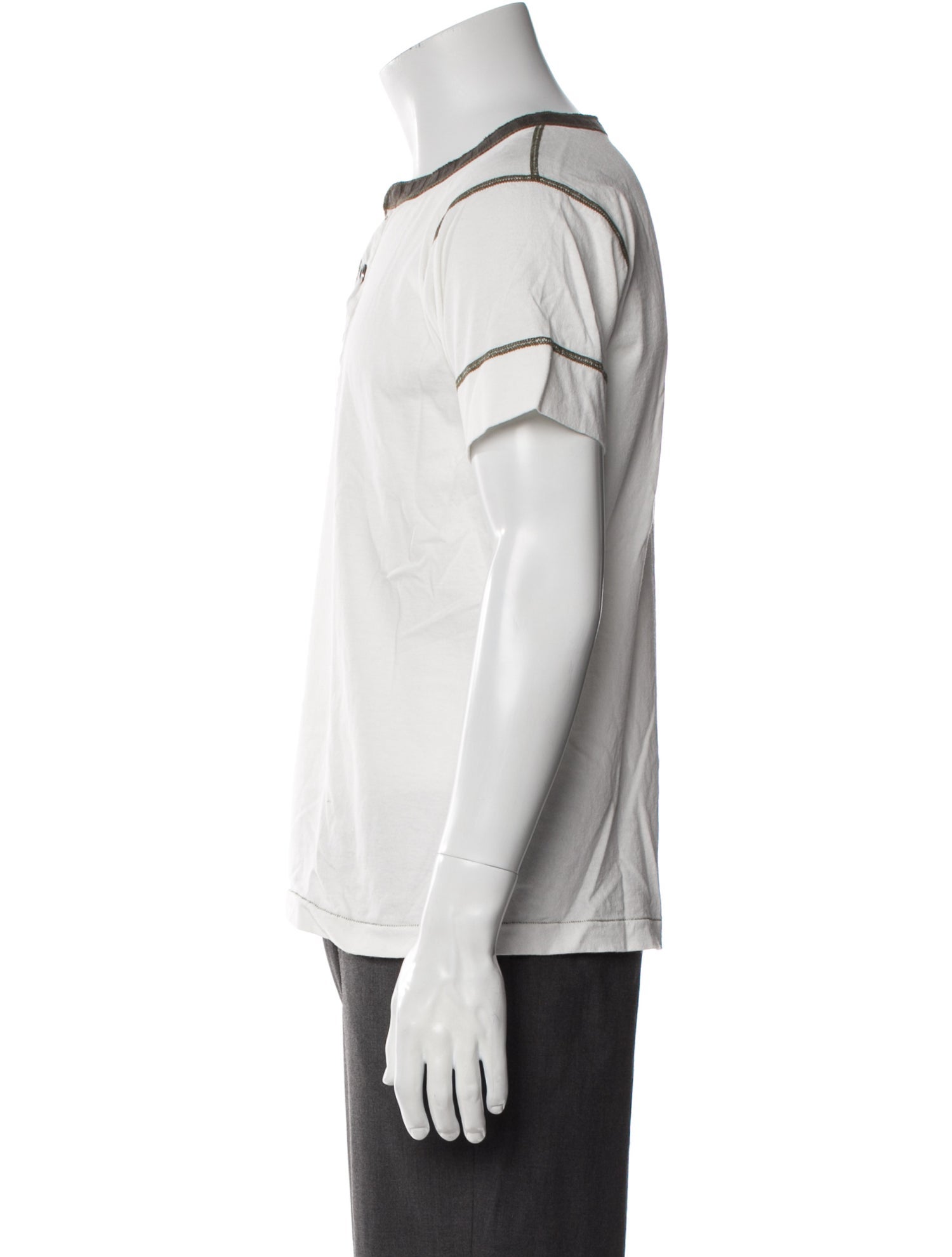 Mister Freedom Striped Crew Neck T-Shirt