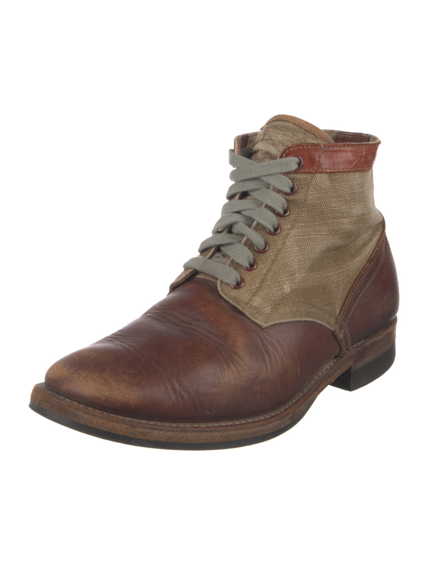 Mister Freedom Leather Lace-Up Boots