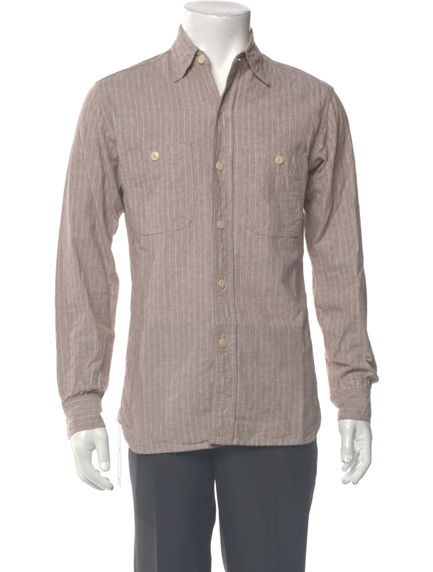 Mister Freedom Striped Long Sleeve Shirt