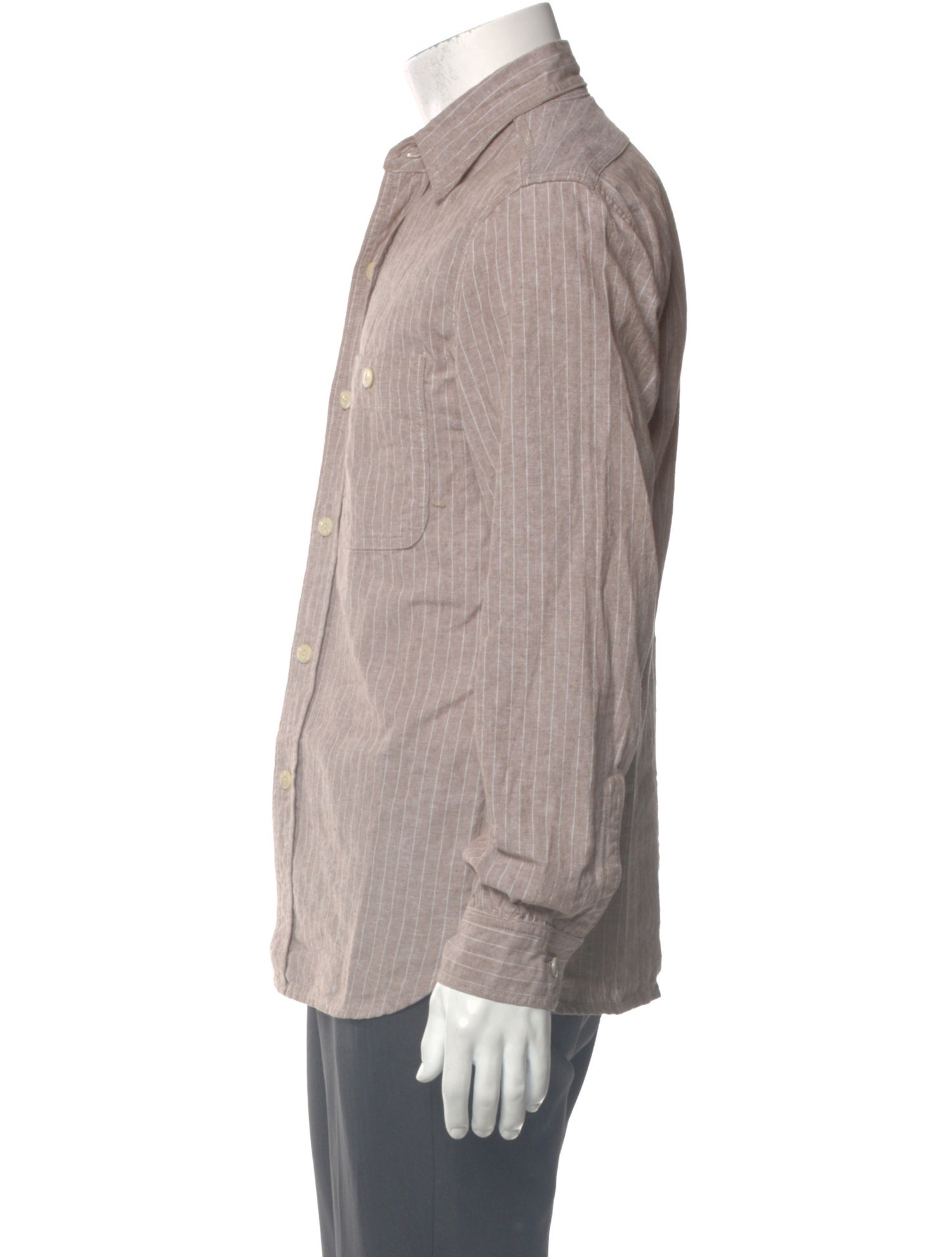Mister Freedom Striped Long Sleeve Shirt