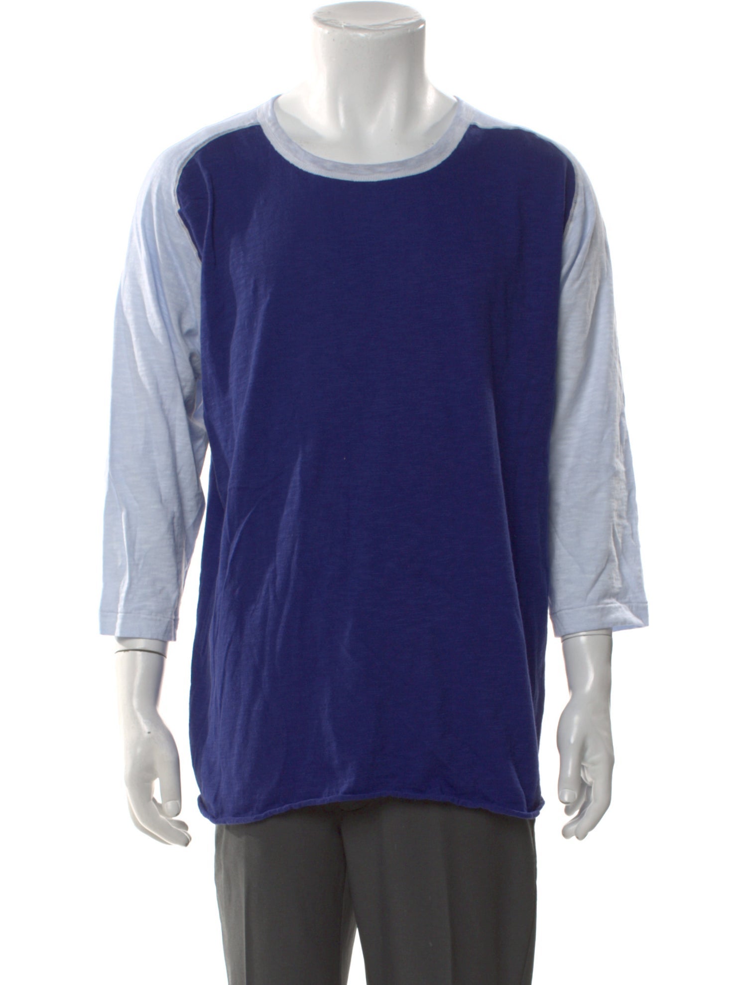 Mister Freedom Scoop Neck Three-Quarter Sleeve T-Shirt