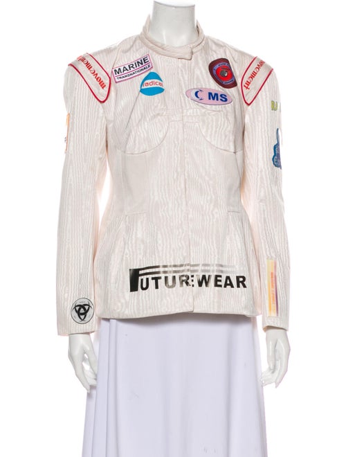 Marine Serre 2019 Printed Denim Jacket Marine