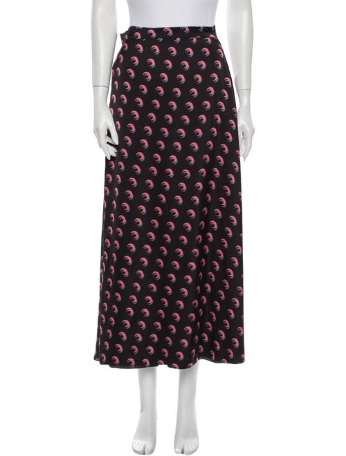 Marine Serre Printed Midi Length Skirt w/ Tags Mar
