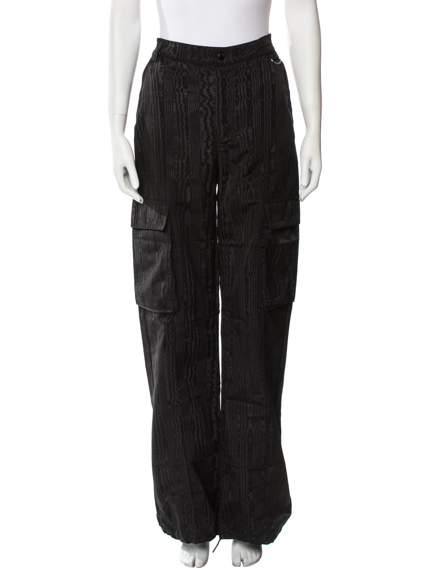 Marine Serre Striped Wide Leg Pants