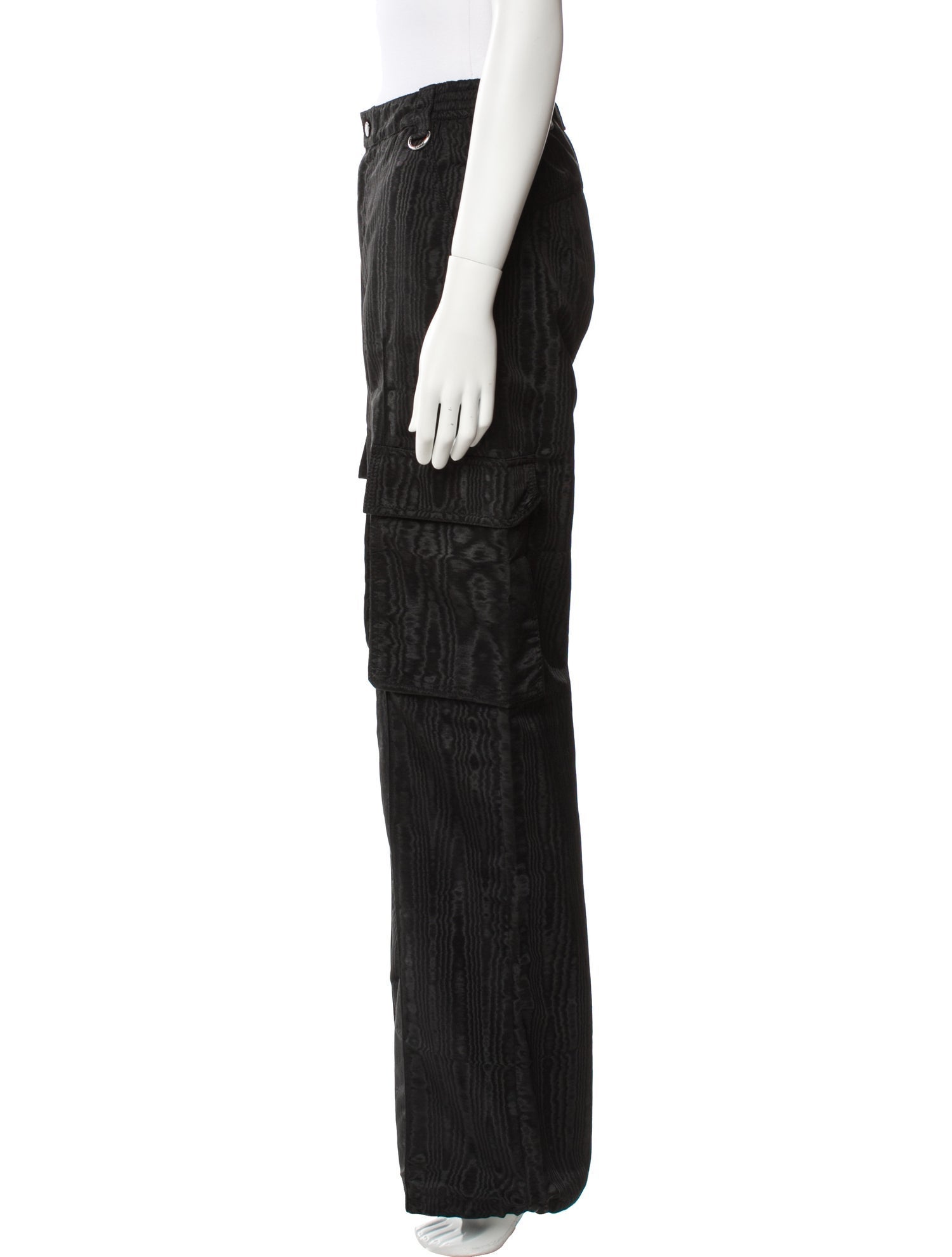 Marine Serre Striped Wide Leg Pants