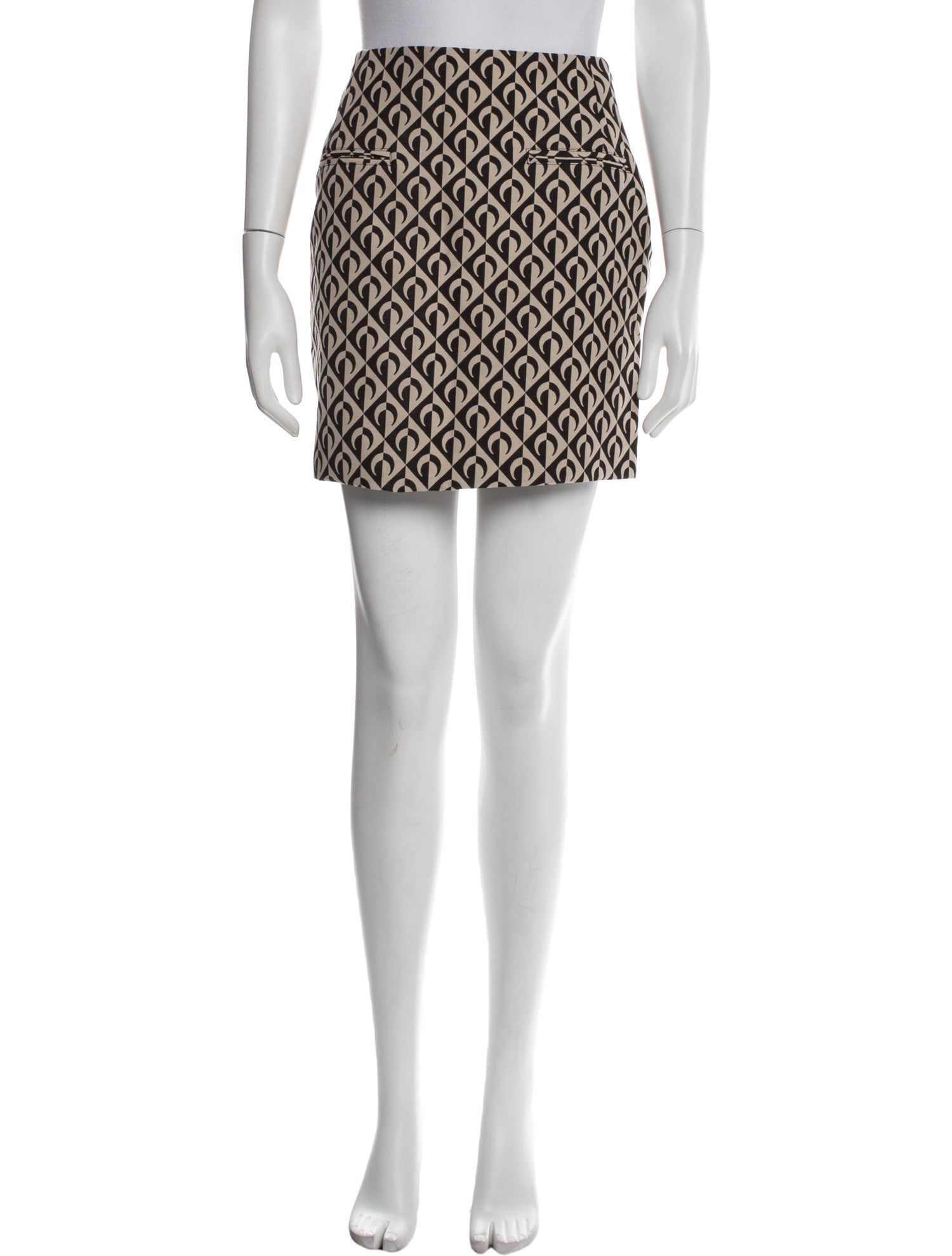 Marine Serre Printed Mini Skirt