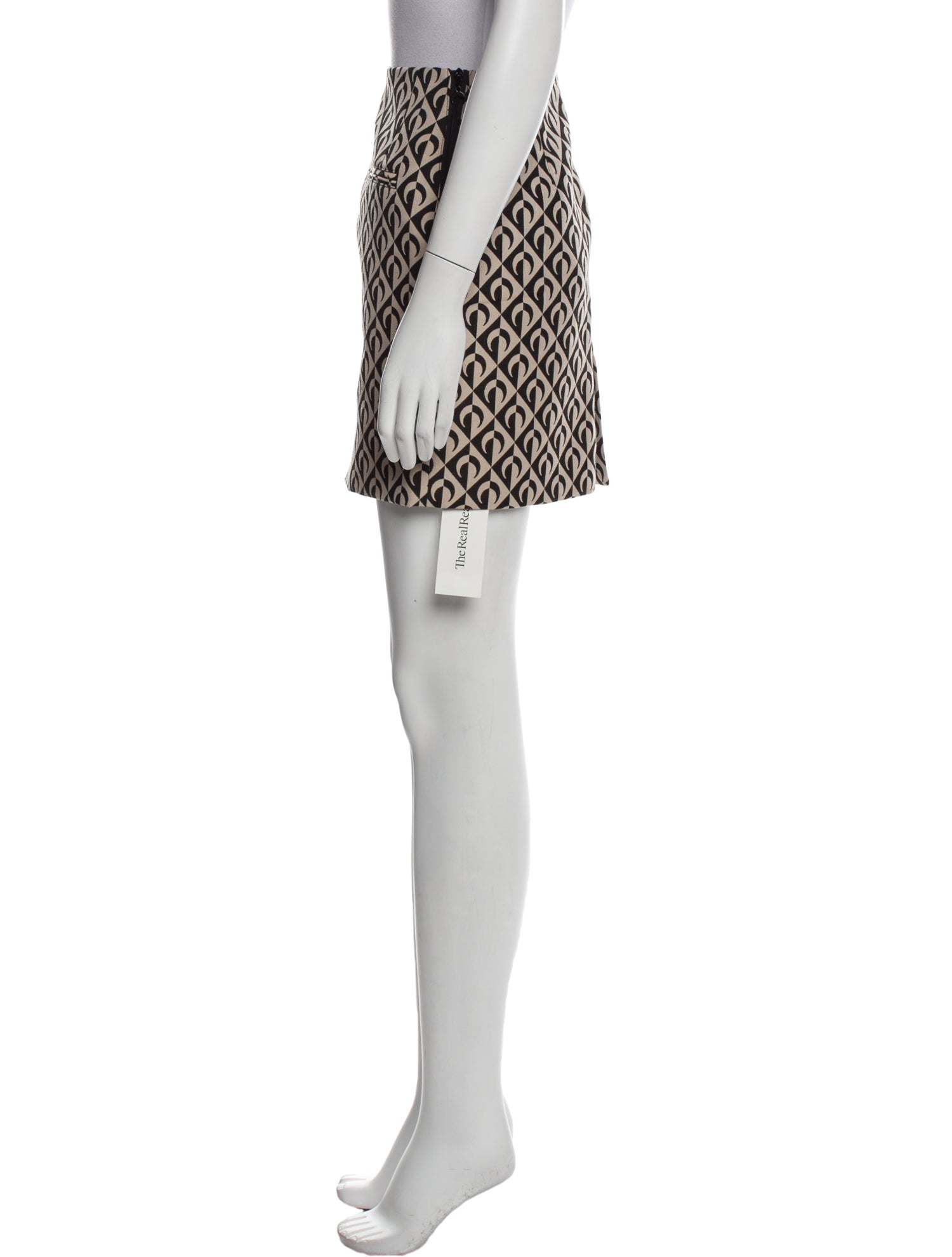 Marine Serre Printed Mini Skirt