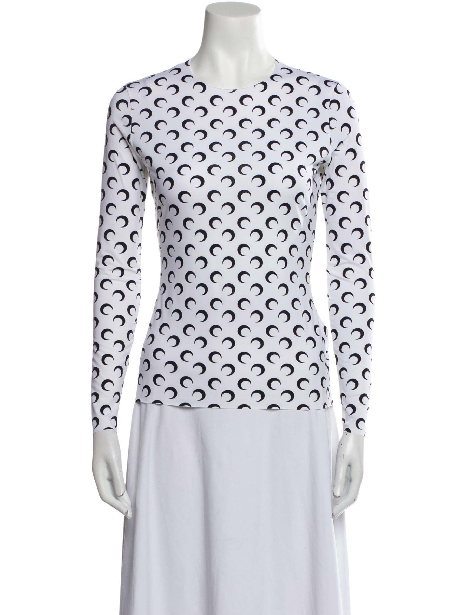 Marine Serre Borderline Printed Top w/ Tags