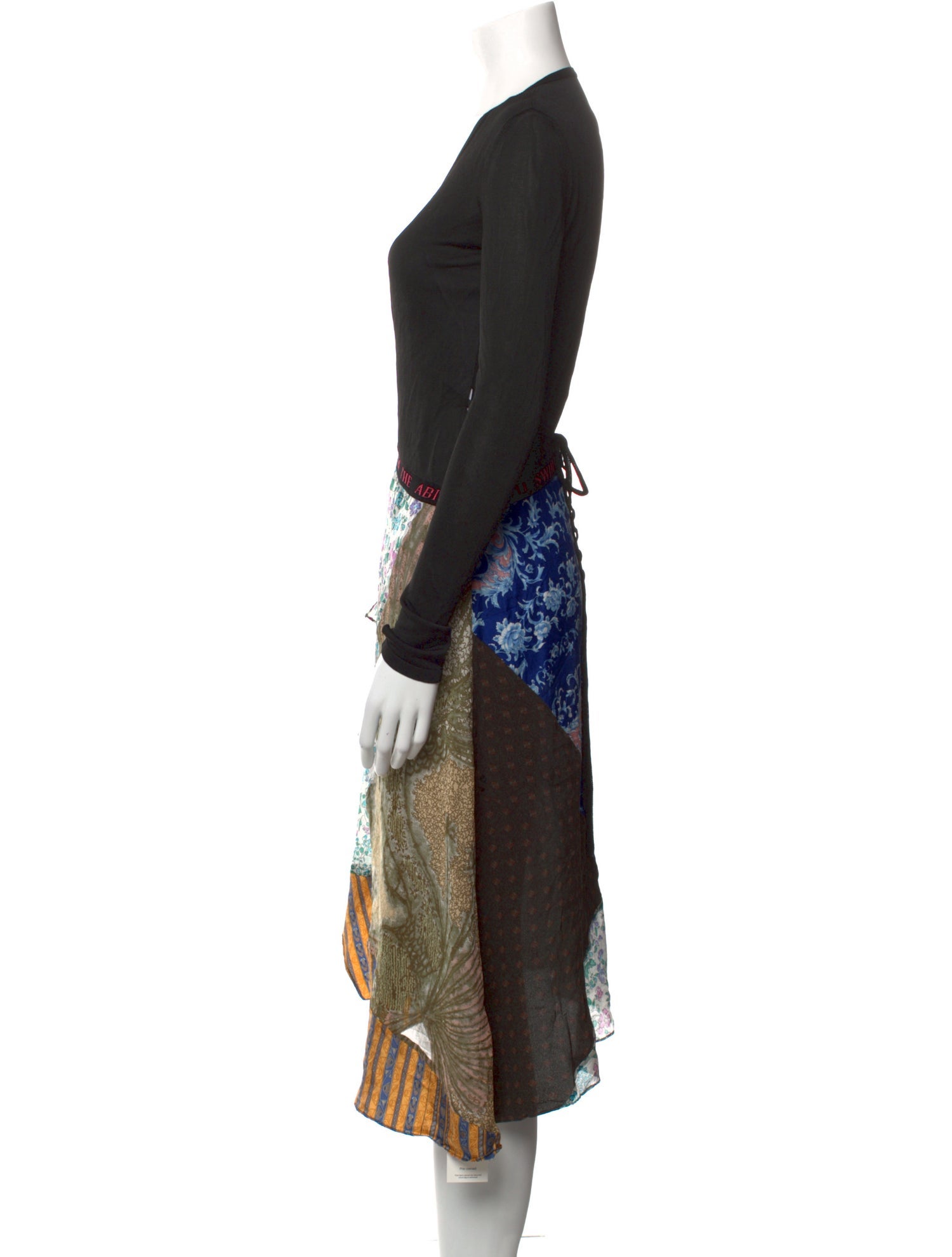 Marine Serre Printed Knee-Length Dress