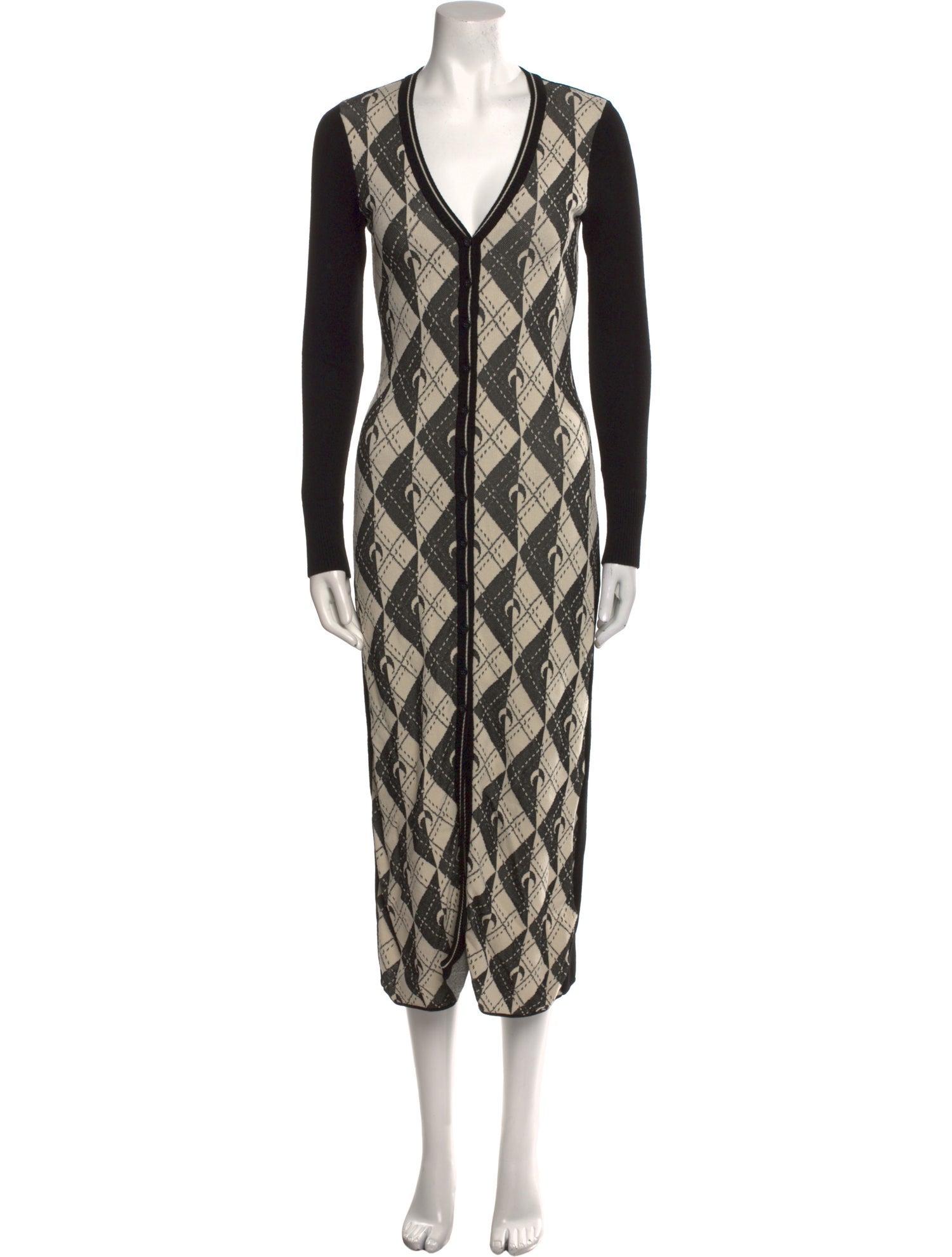 Marine Serre Printed Long Dress