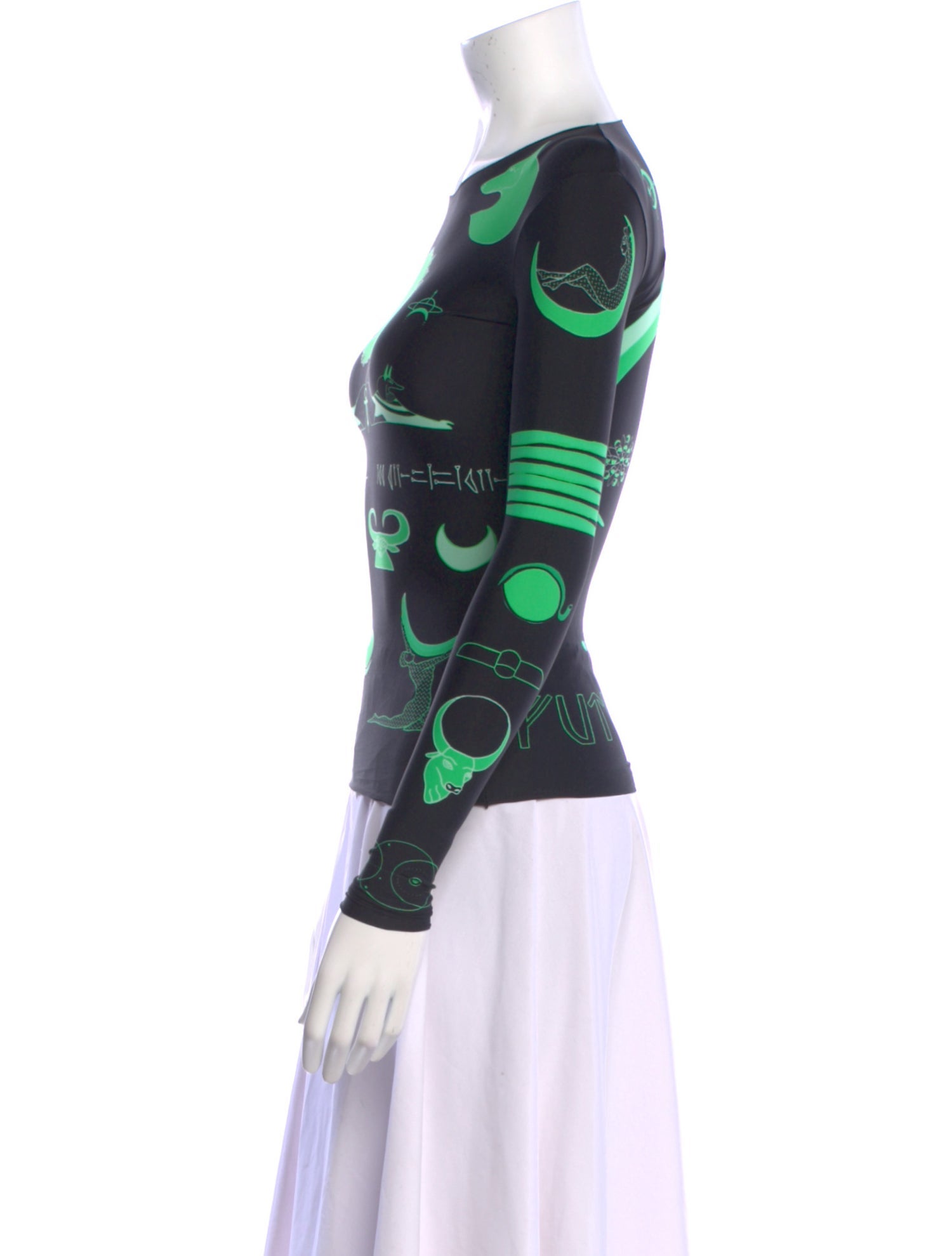 Marine Serre 2019 Printed Sweatshirt