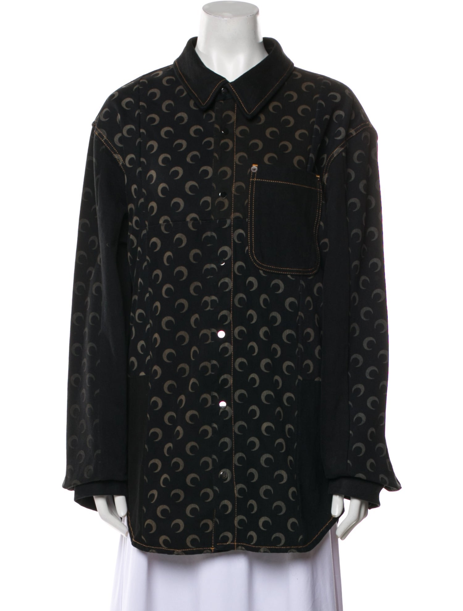 Marine Serre Printed Coat w/ Tags