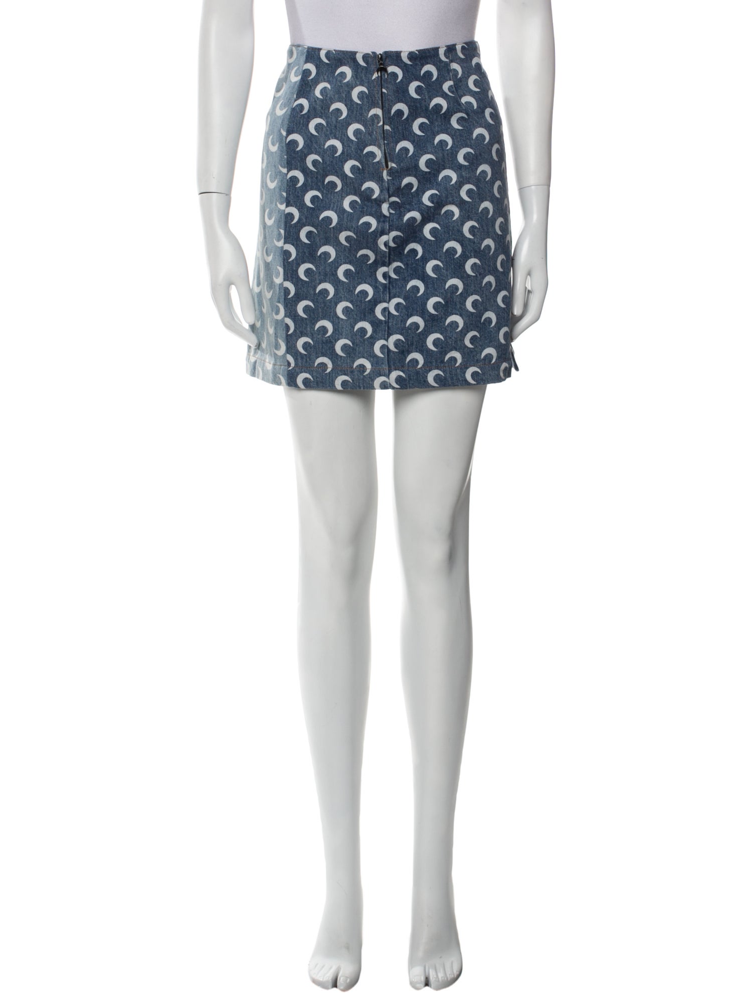 Marine Serre Printed Mini Skirt w/ Tags