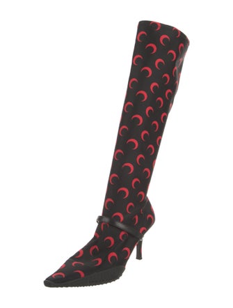 Marine Serre Printed Boots