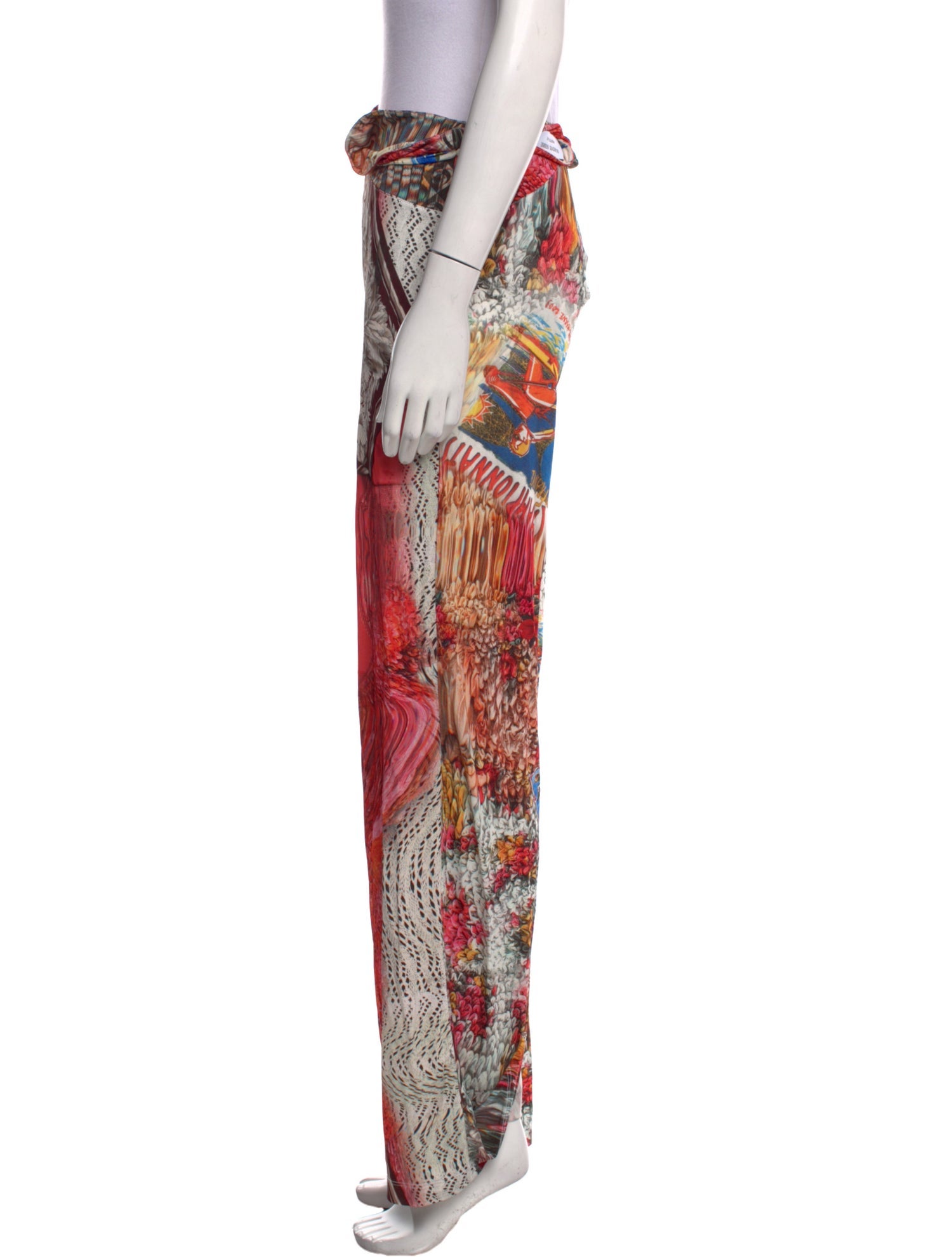 Marine Serre Printed Skinny Leg Pants w/ Tags