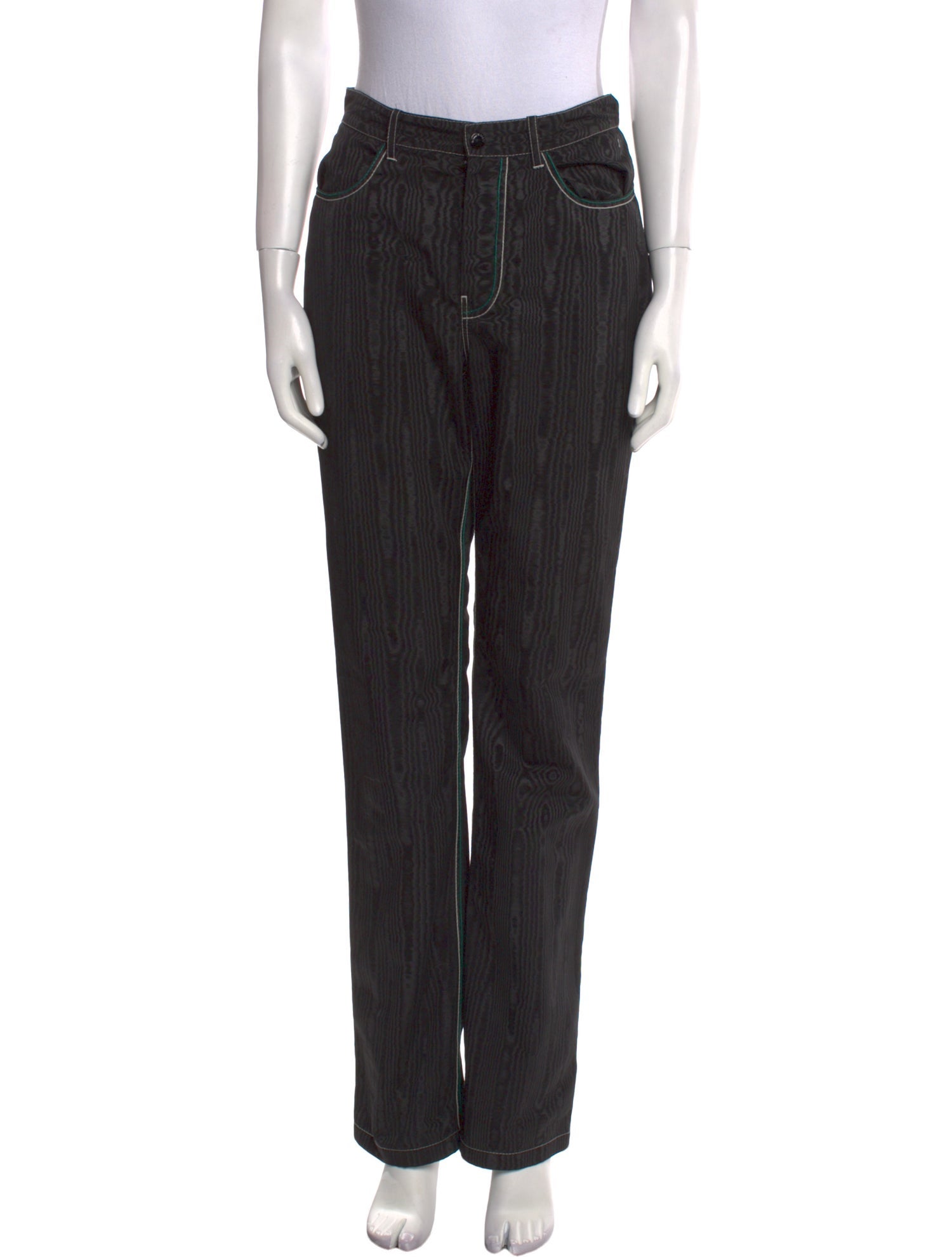 Marine Serre Straight Leg Pants