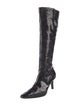 Marine Serre Patent Leather Boots